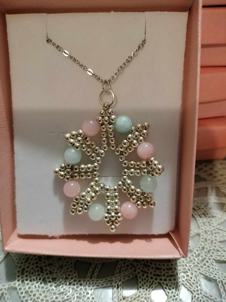 Collier flocon de neige